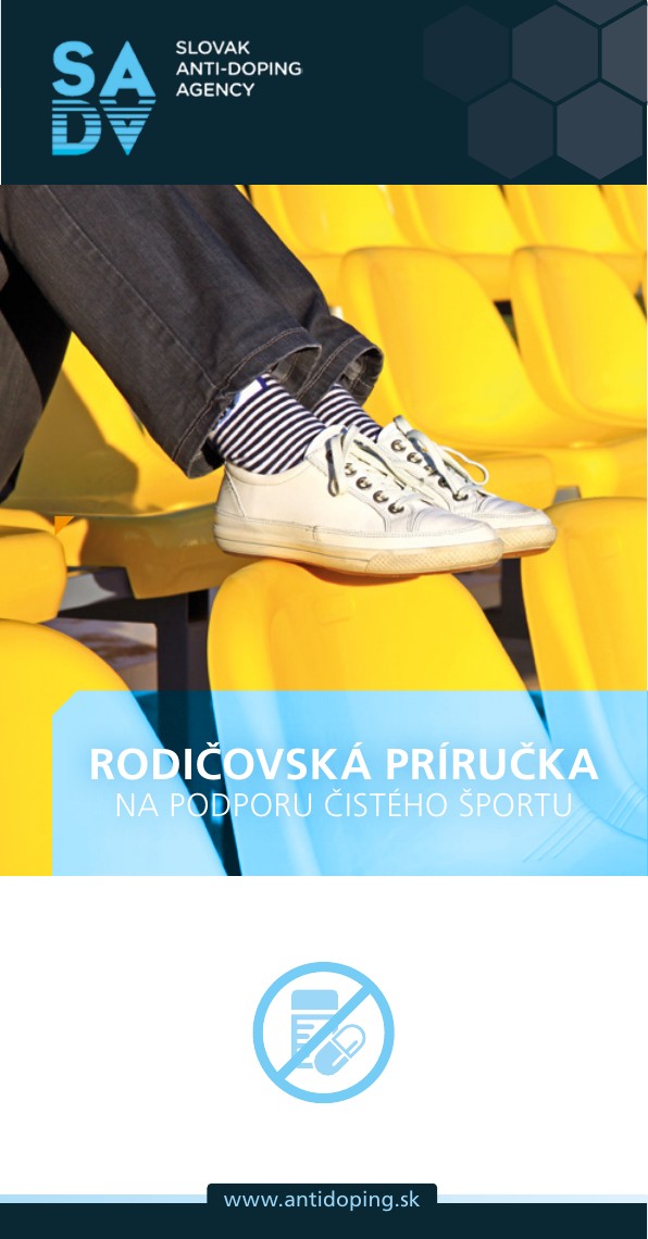 Titulná strana Rodičovskej príručky na podporu čistého športu
